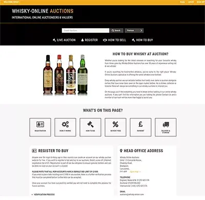 Whiskey-Online Auctions